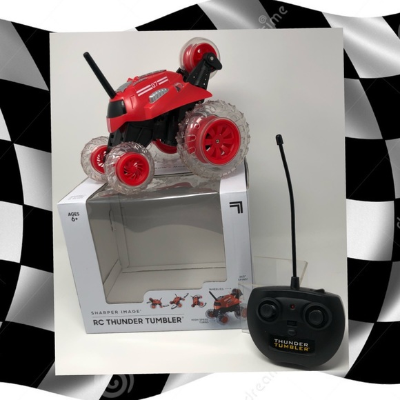 💝👼😇 RC THUNDER TUMBLER by Sharper Image - RED - Picture 5 of 10